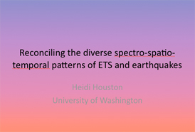 Reconciling the Diverse Spectro-Spatio-Temporal Patterns of ETS and Earthquakes
