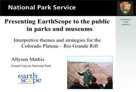 Interpretive themes and strategies for the Colorado Plateau â€“ Rio Grande Rift