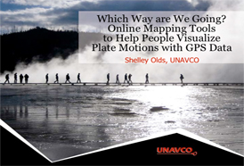 Which Way are We Going? Online Mapping Tools to Help People Visualize Plate Motions with GPS Data