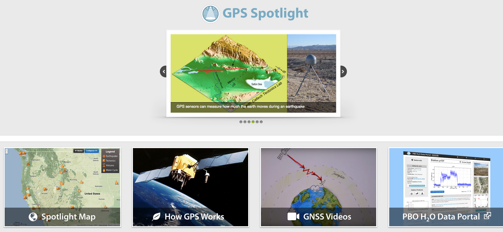 GPS spotlight