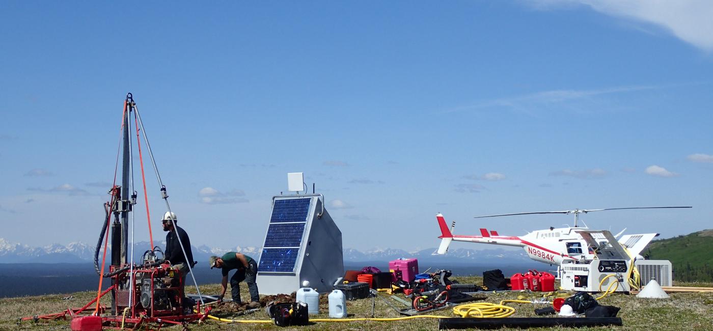 USArray installation in Alaska, 2016 (IRIS)