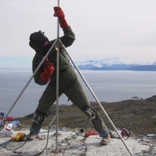 Alaska PBO GPS Monument (Akutan, Alaska)