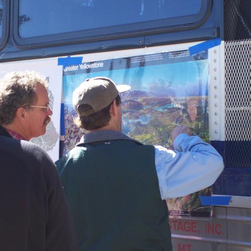 EarthScope-related workshop in Yellowstone Park.