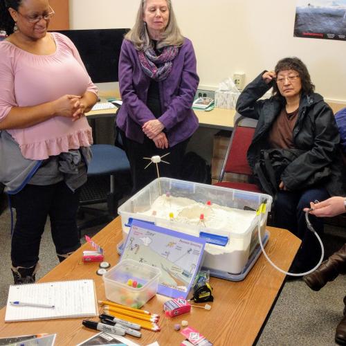 Educator workshop at the University of Alaska Fairbanks