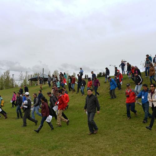 EarthScope National Meeting field trip in Anchorage, AK in May 2017