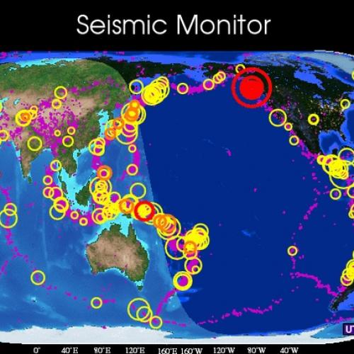 IRIS Earthquake Monitor
